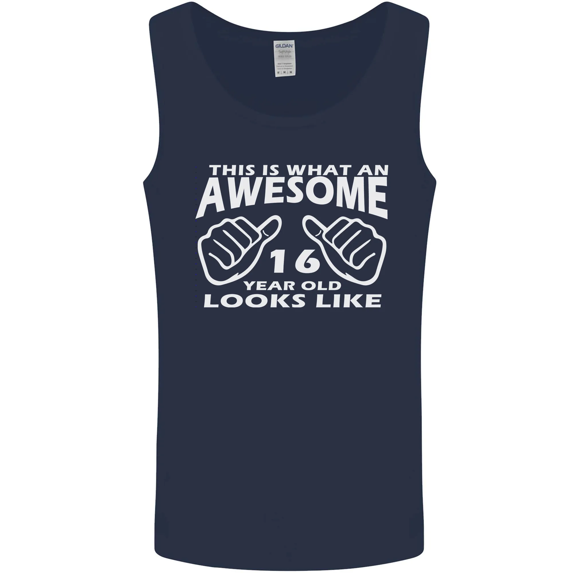 16th Birthday 16 Year Old This Is What Mens Vest Tank Top