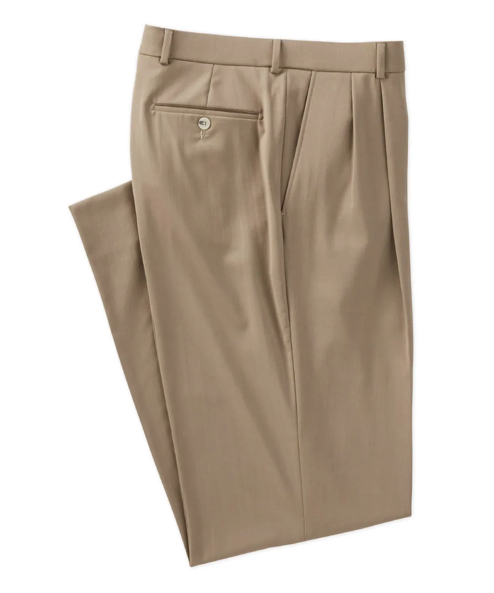 Ballin Pleated Gabardine Trousers