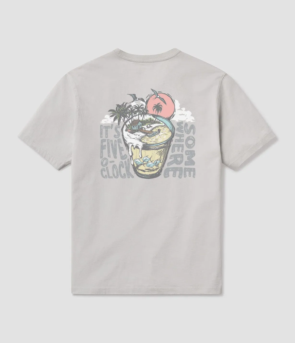 Beach Draft Tee SS - Oyster