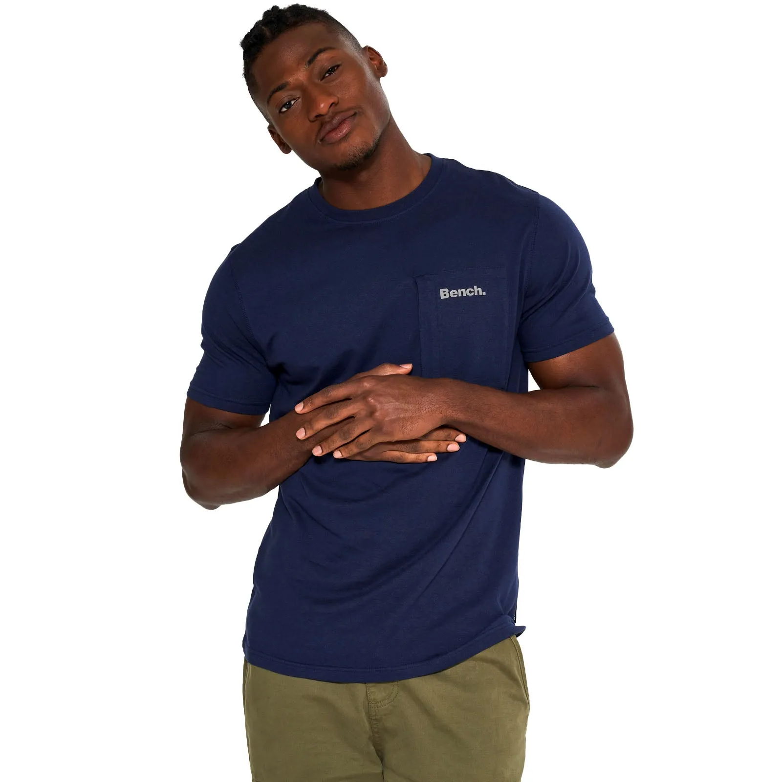 Bench Mens Lapse Short Sleeve Cotton T-Shirt