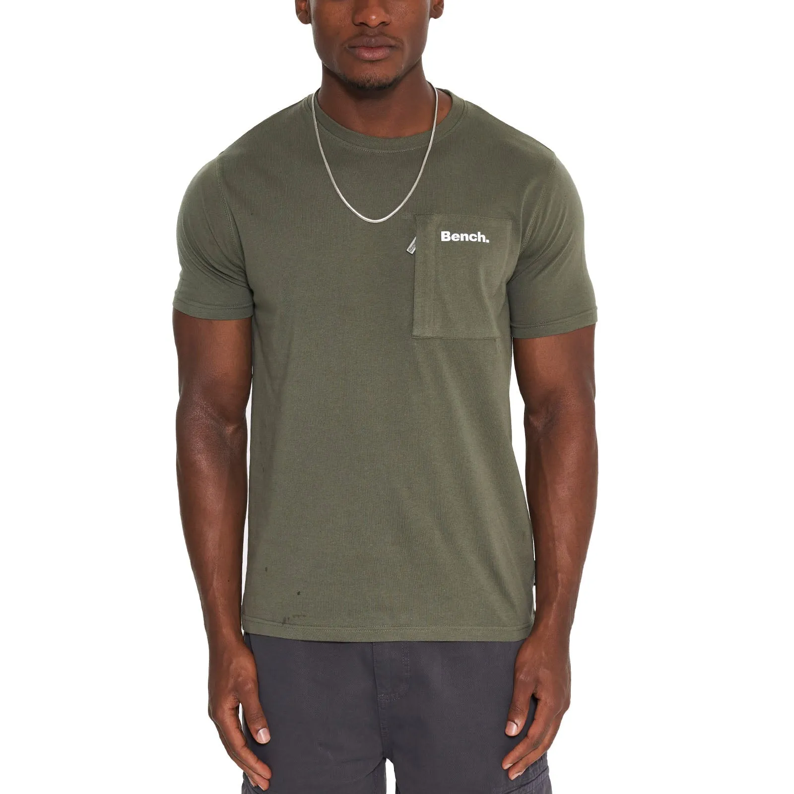 Bench Mens Lapse Short Sleeve Cotton T-Shirt