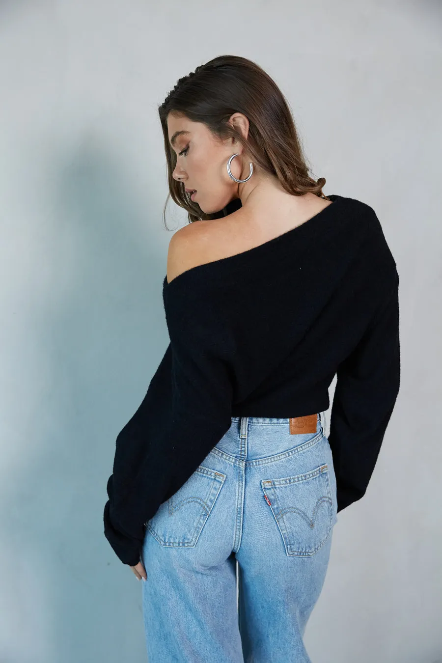 Carmen Off The Shoulder Knit Sweater