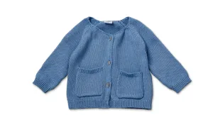 Coupe Blue Knitted Cardigan