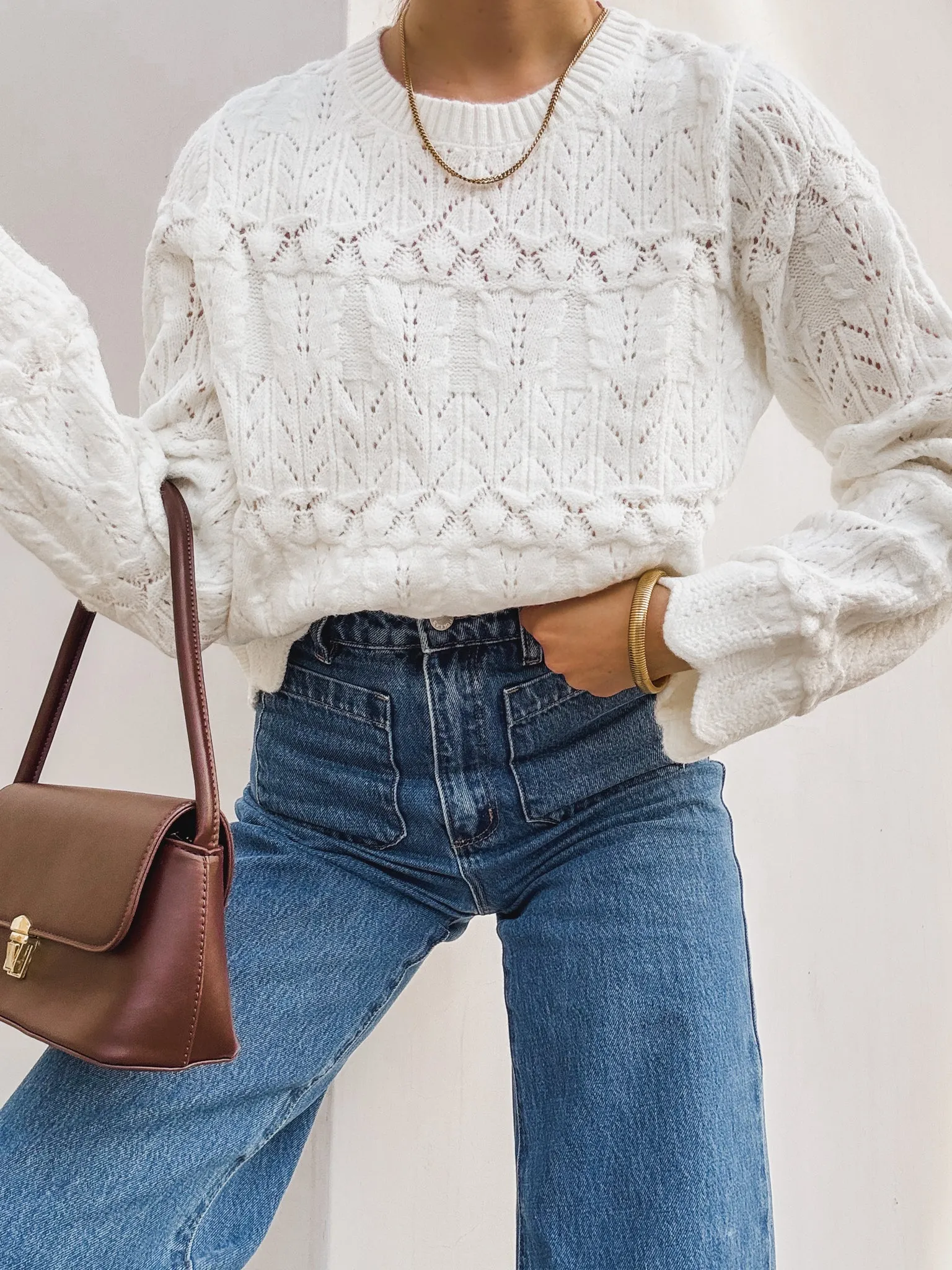 Dulce de Leche Knit Sweater