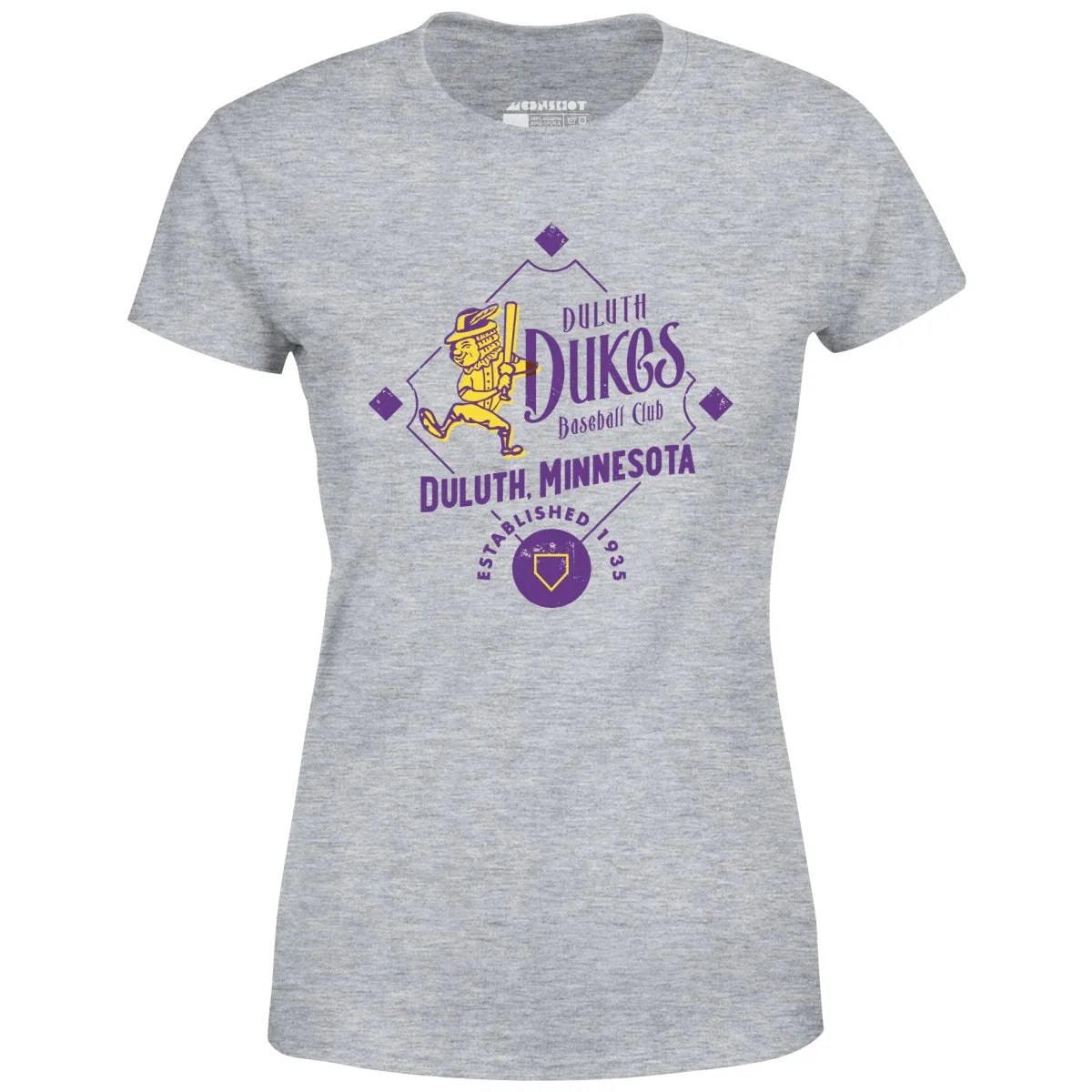 Duluth Dukes - Minnesota - Vintage Defunct Baseball Teams - Women's T-Shirt