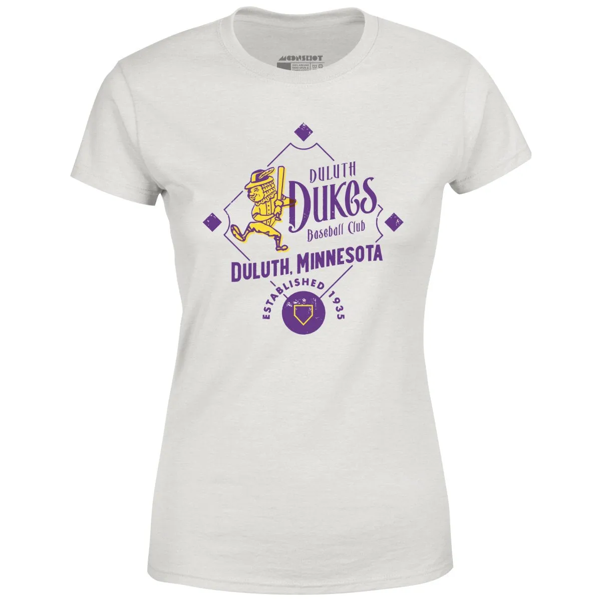 Duluth Dukes - Minnesota - Vintage Defunct Baseball Teams - Women's T-Shirt