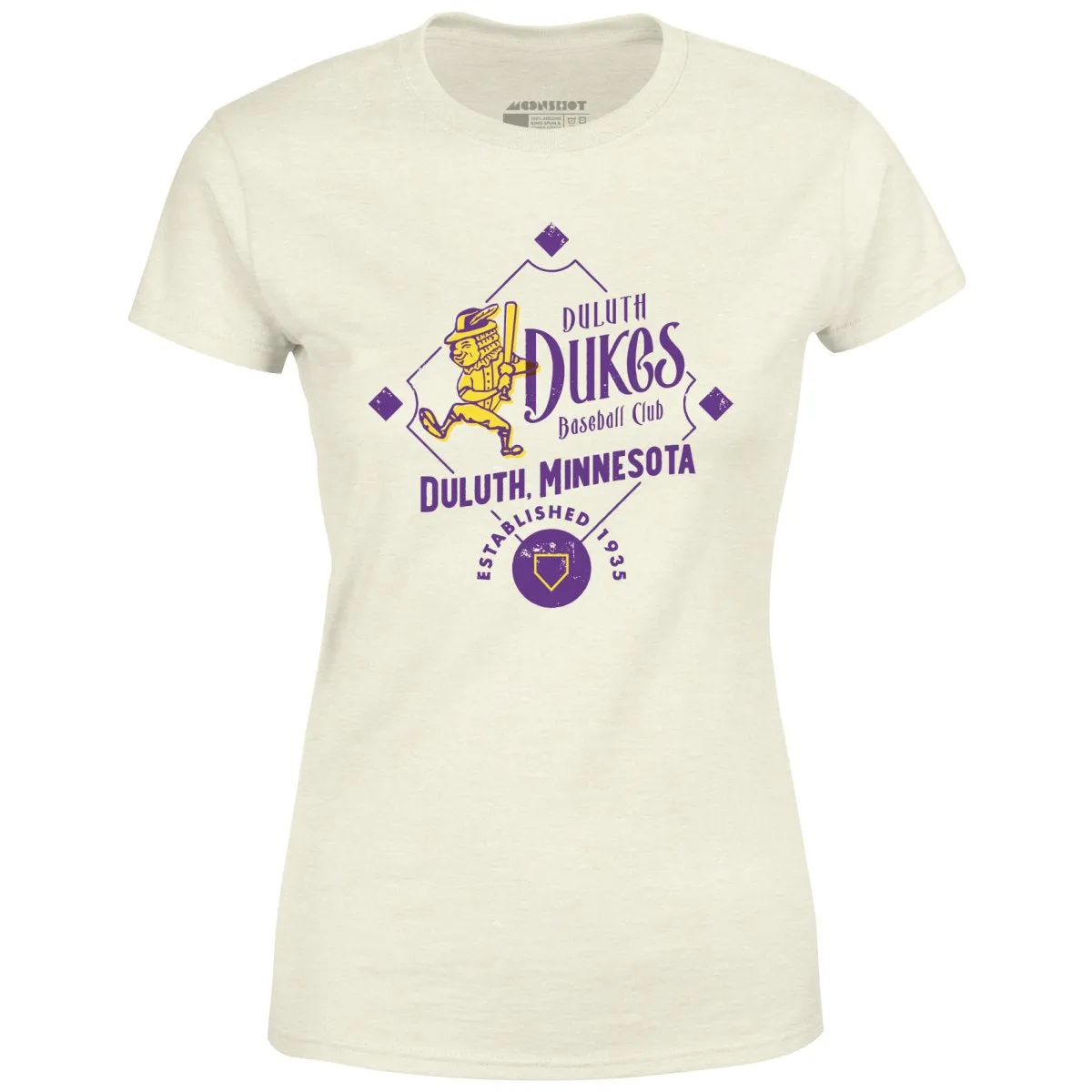 Duluth Dukes - Minnesota - Vintage Defunct Baseball Teams - Women's T-Shirt