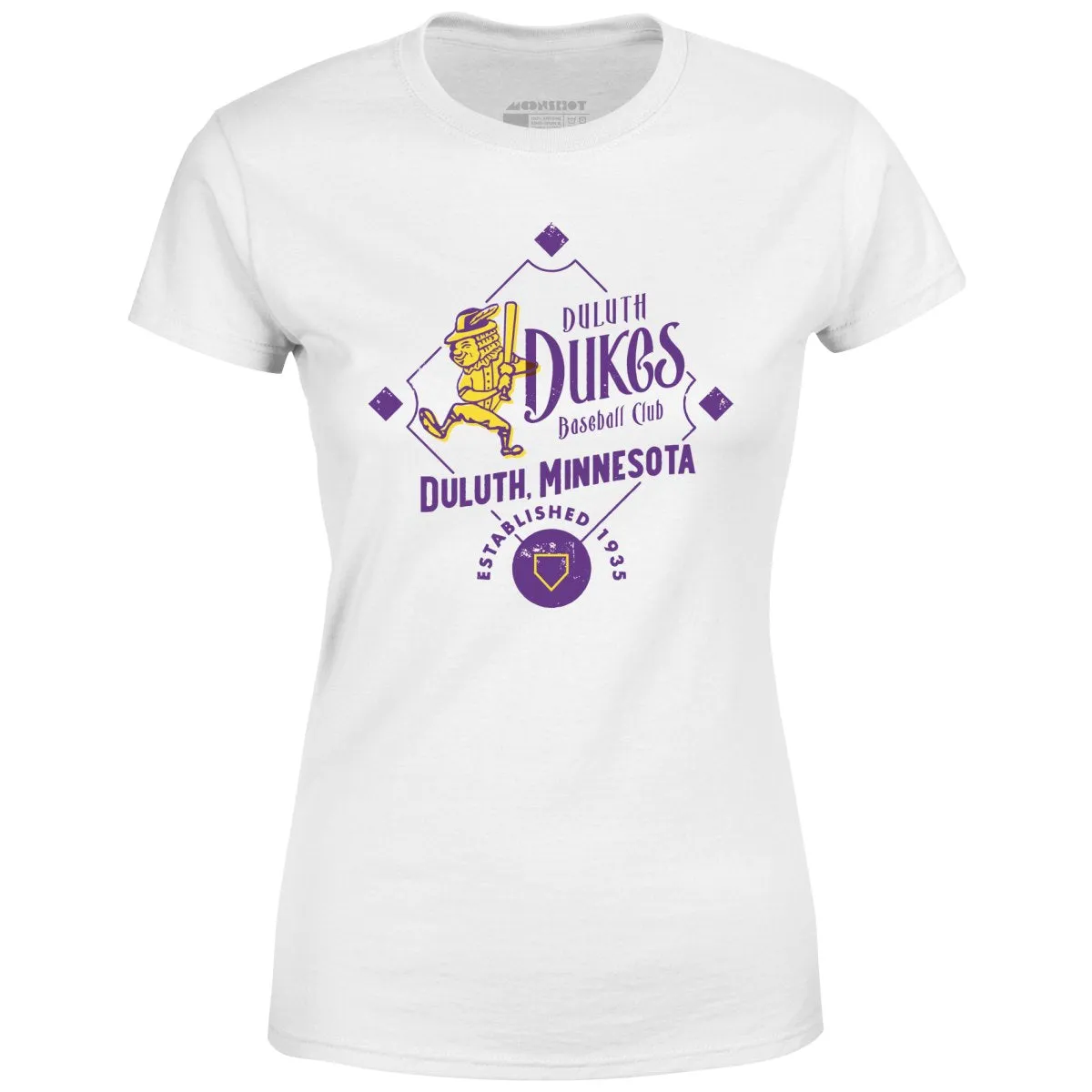 Duluth Dukes - Minnesota - Vintage Defunct Baseball Teams - Women's T-Shirt