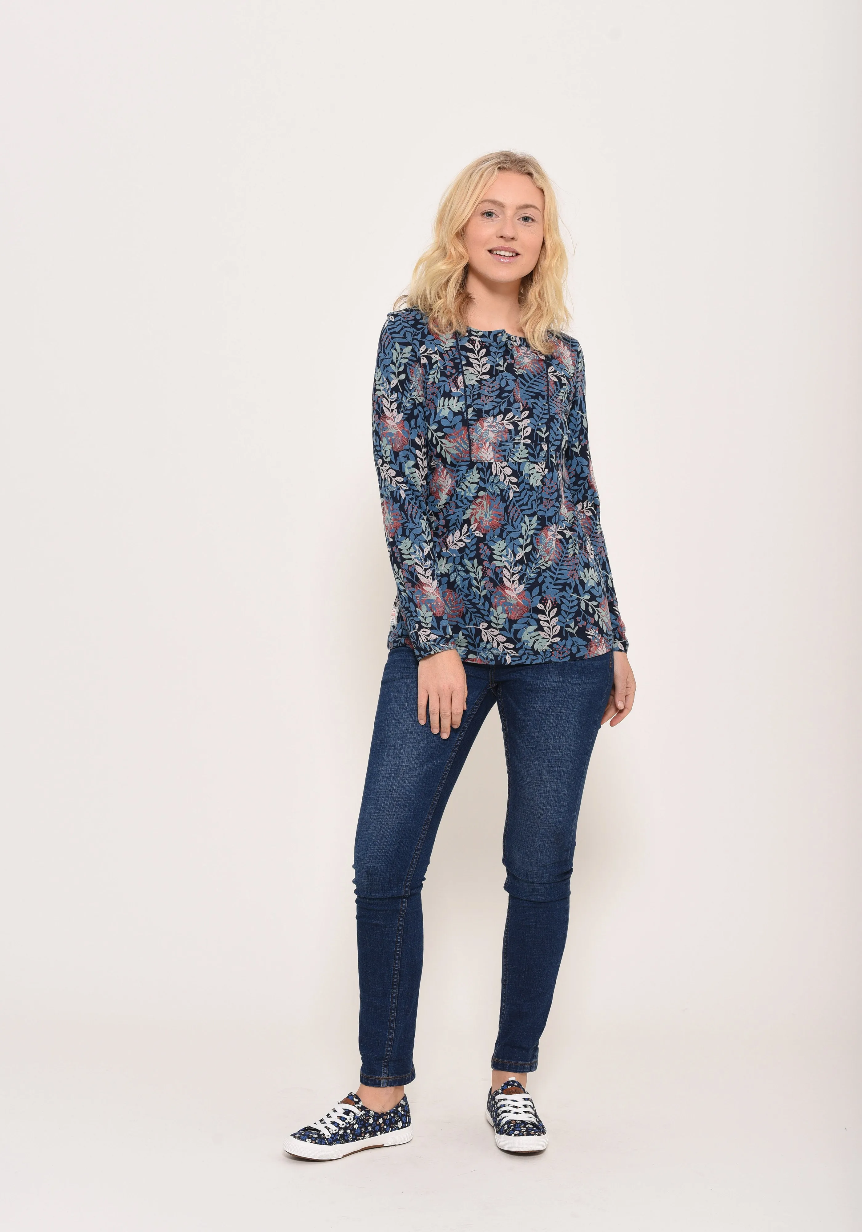 Falling Leaf blouse