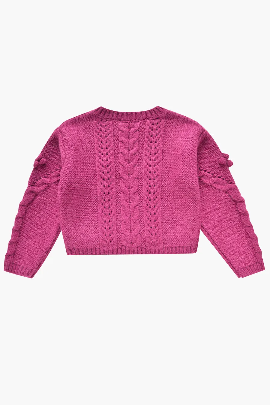 Girls Sweater Louise Misha Georgette Raspberry