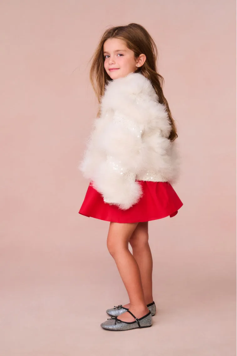 Girls Trislyn Fur Jacket