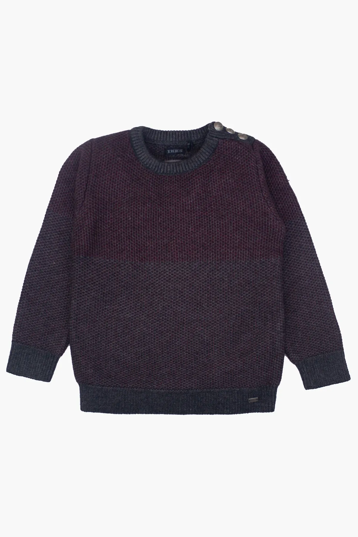 IKKS Burgundy Boys Sweater