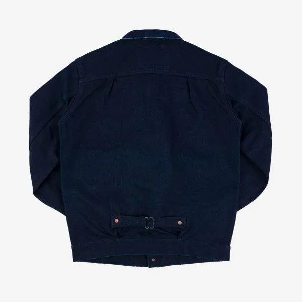 Iron Heart IH-140-IG 19oz Selvedge Denim Type I Jacket - Indigo/Grey