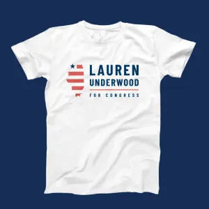 Lauren Underwood Unisex Logo Tee