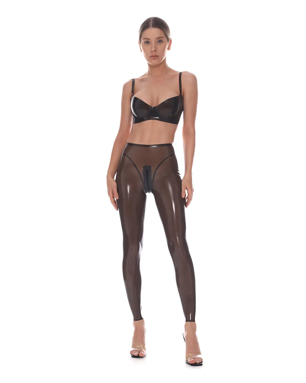 Leggings "Stella004" Smoky Black