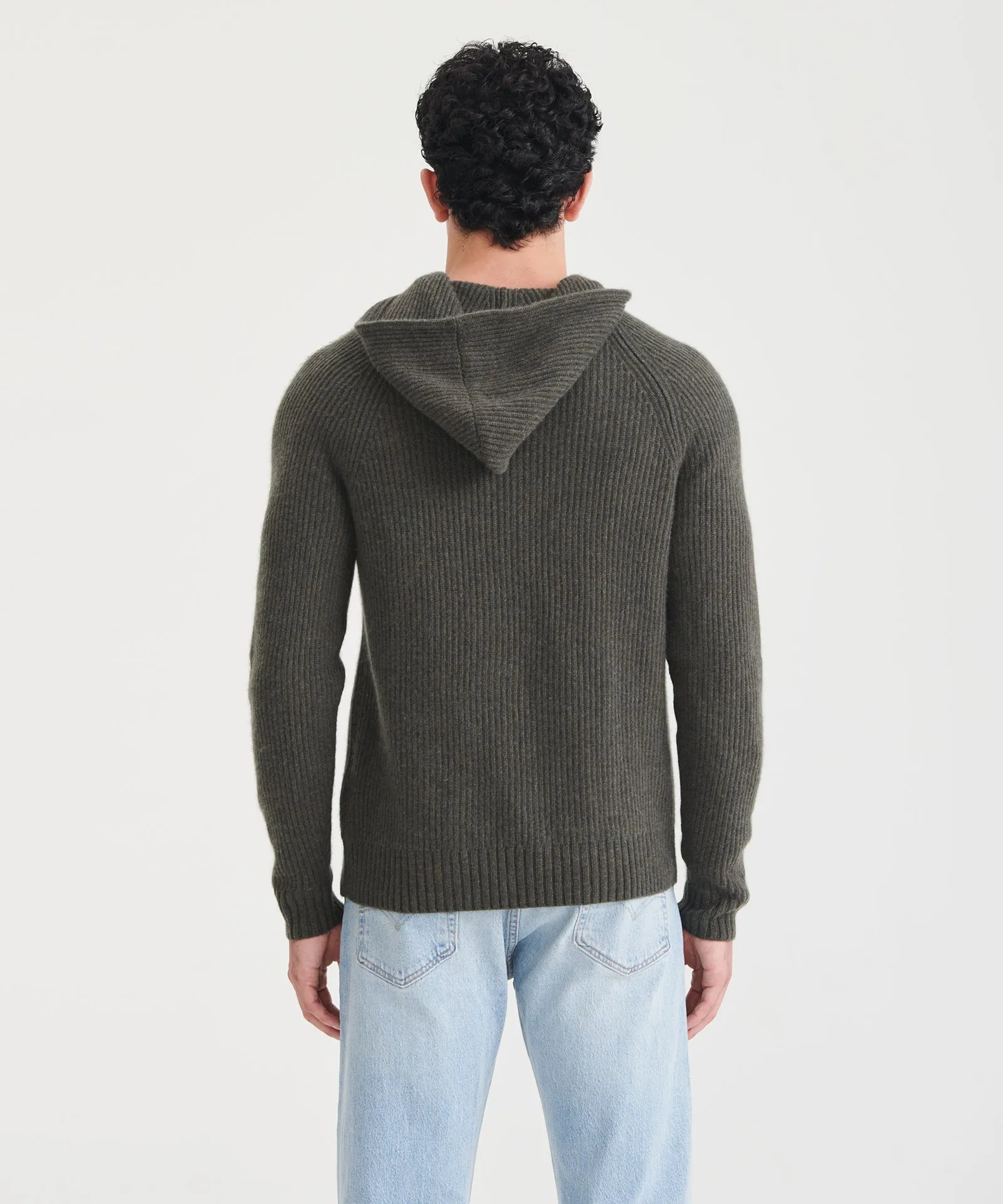 Luxe Cashmere Fisherman Hoodie