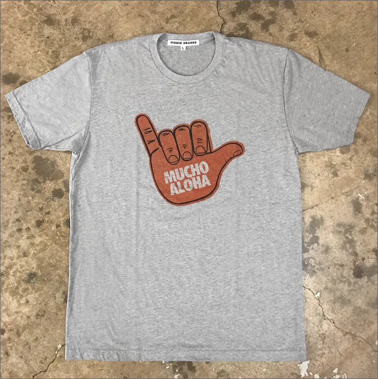 Mucho Aloha - Foam Shaka Hand Tee