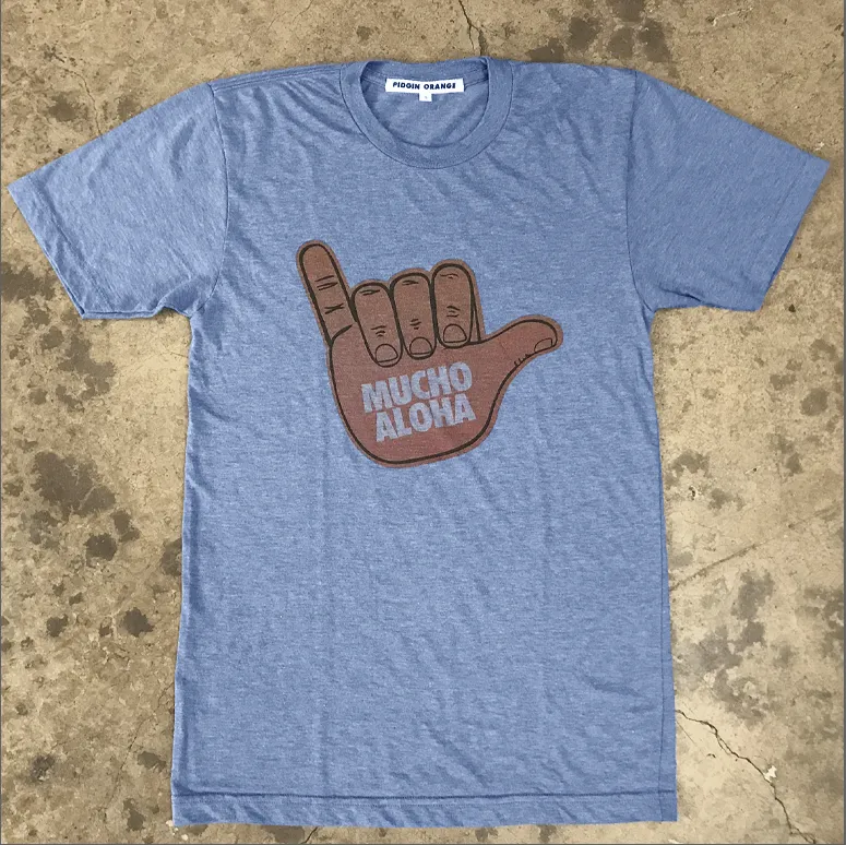 Mucho Aloha - Foam Shaka Hand Tee