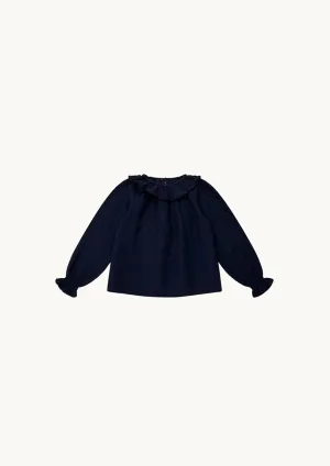 Navy Bluse