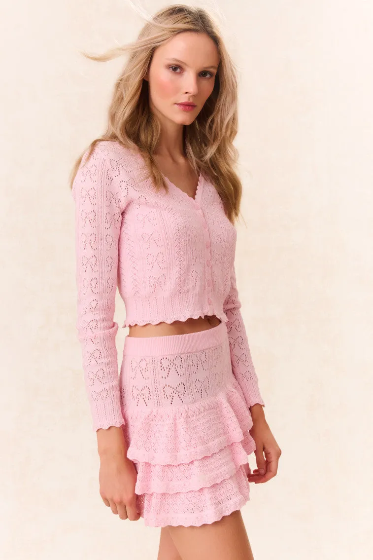 Petra Cardigan- BALLERINA PINK