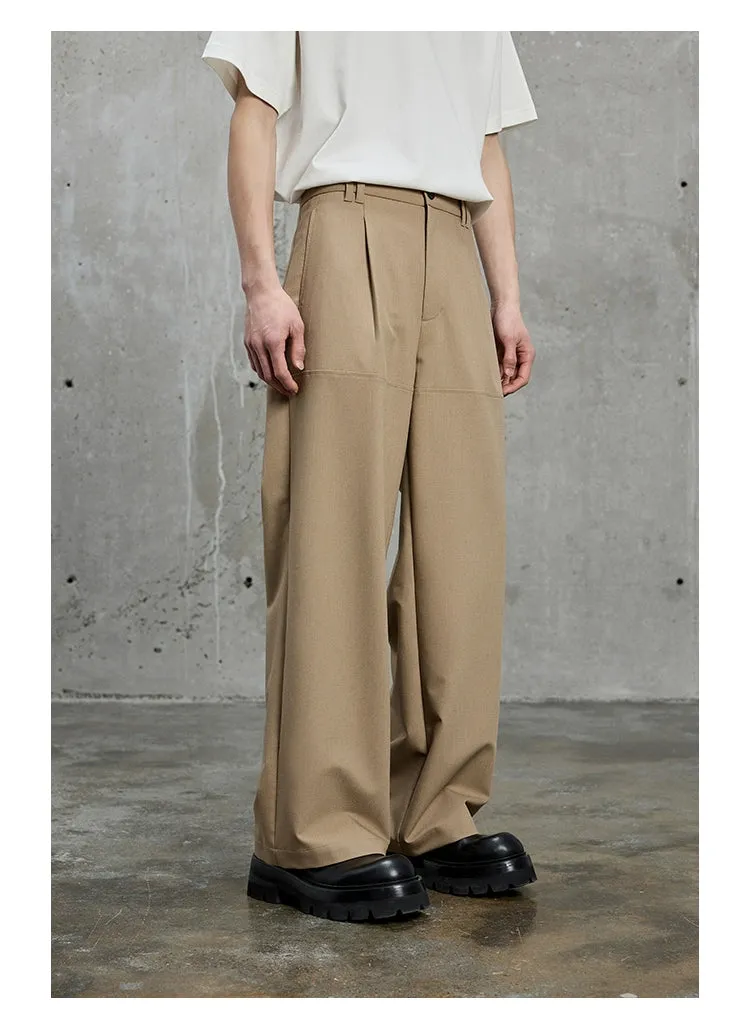 Pleated Wide Pants