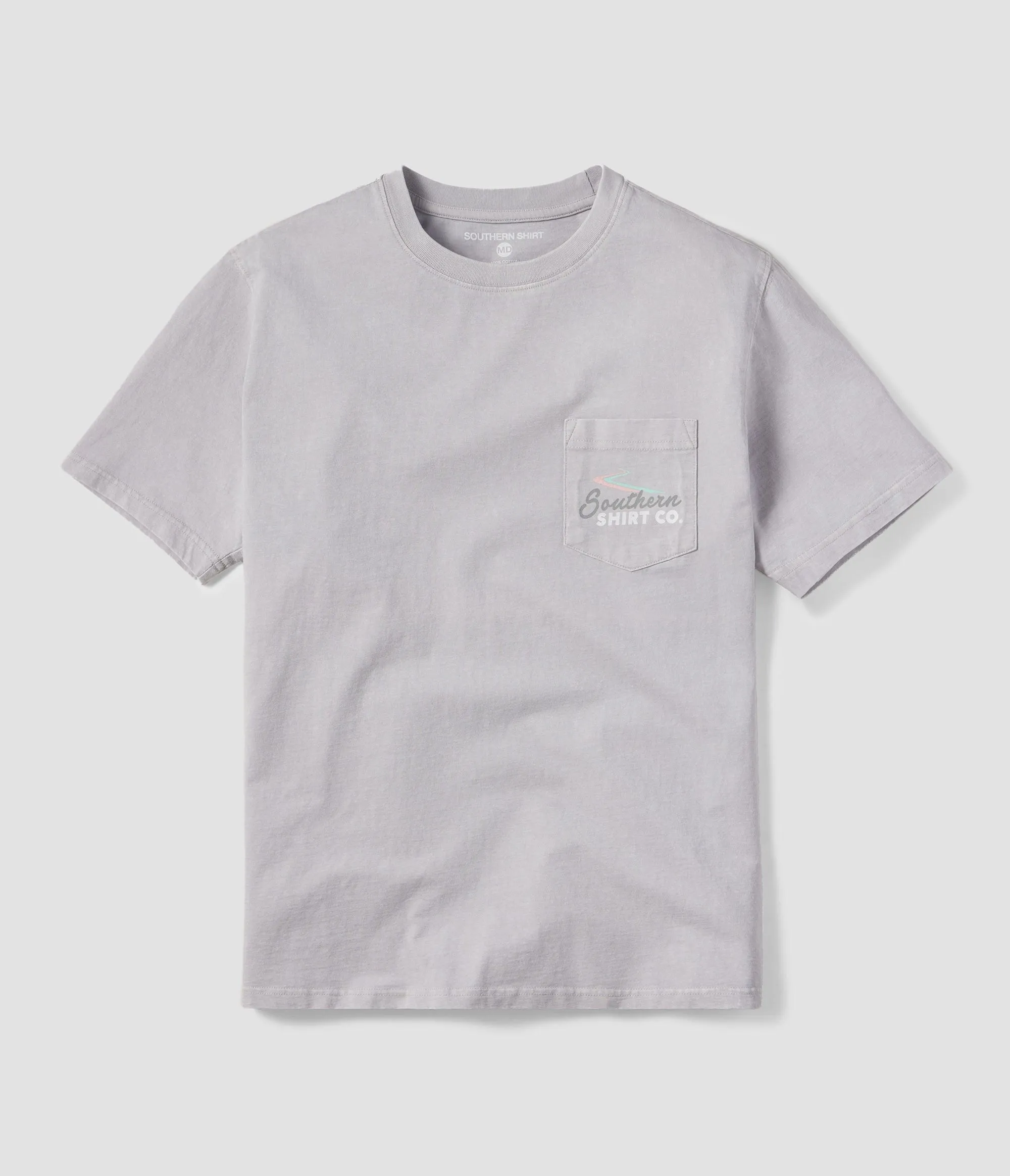 Rainbow Road Tee SS - Hazy Gray