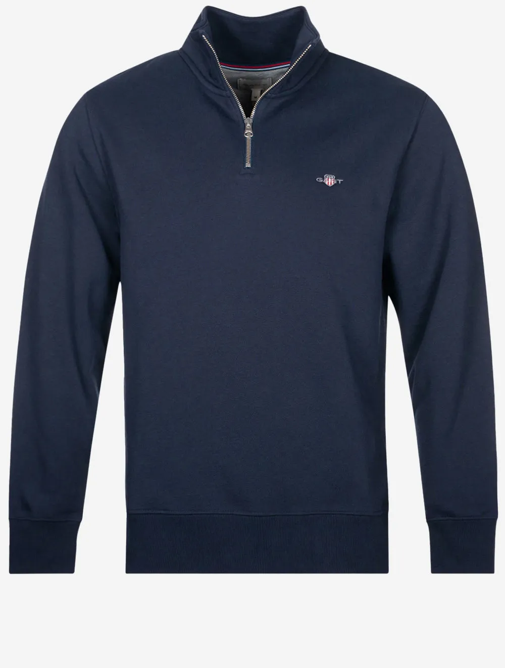 Regular Fit Shield Half Zip Sweat Evening Blue