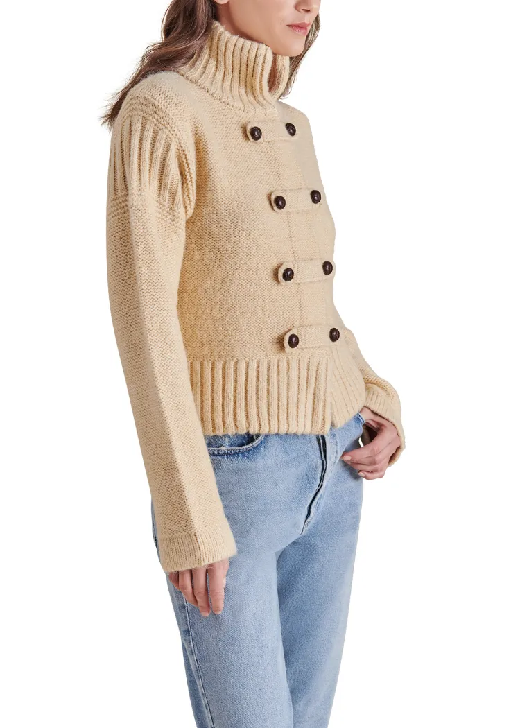 Steve Madden Martha Cardigan - Natural ***FINAL SALE***