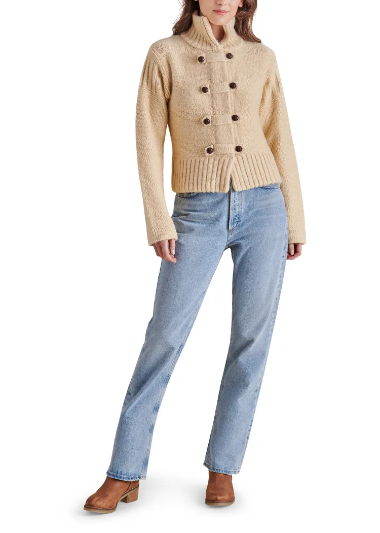 Steve Madden Martha Cardigan - Natural ***FINAL SALE***