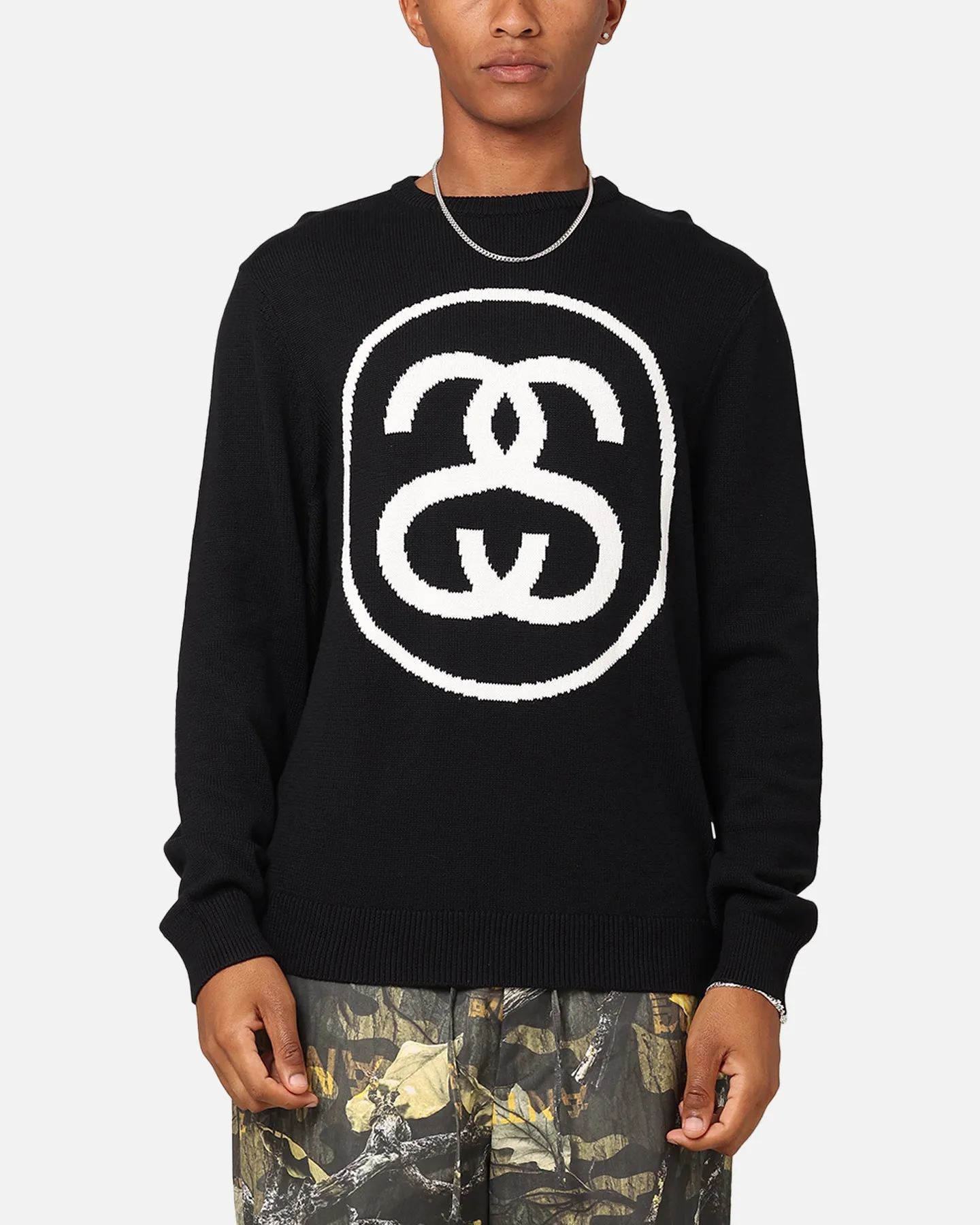 Stussy SS Link Sweater Black