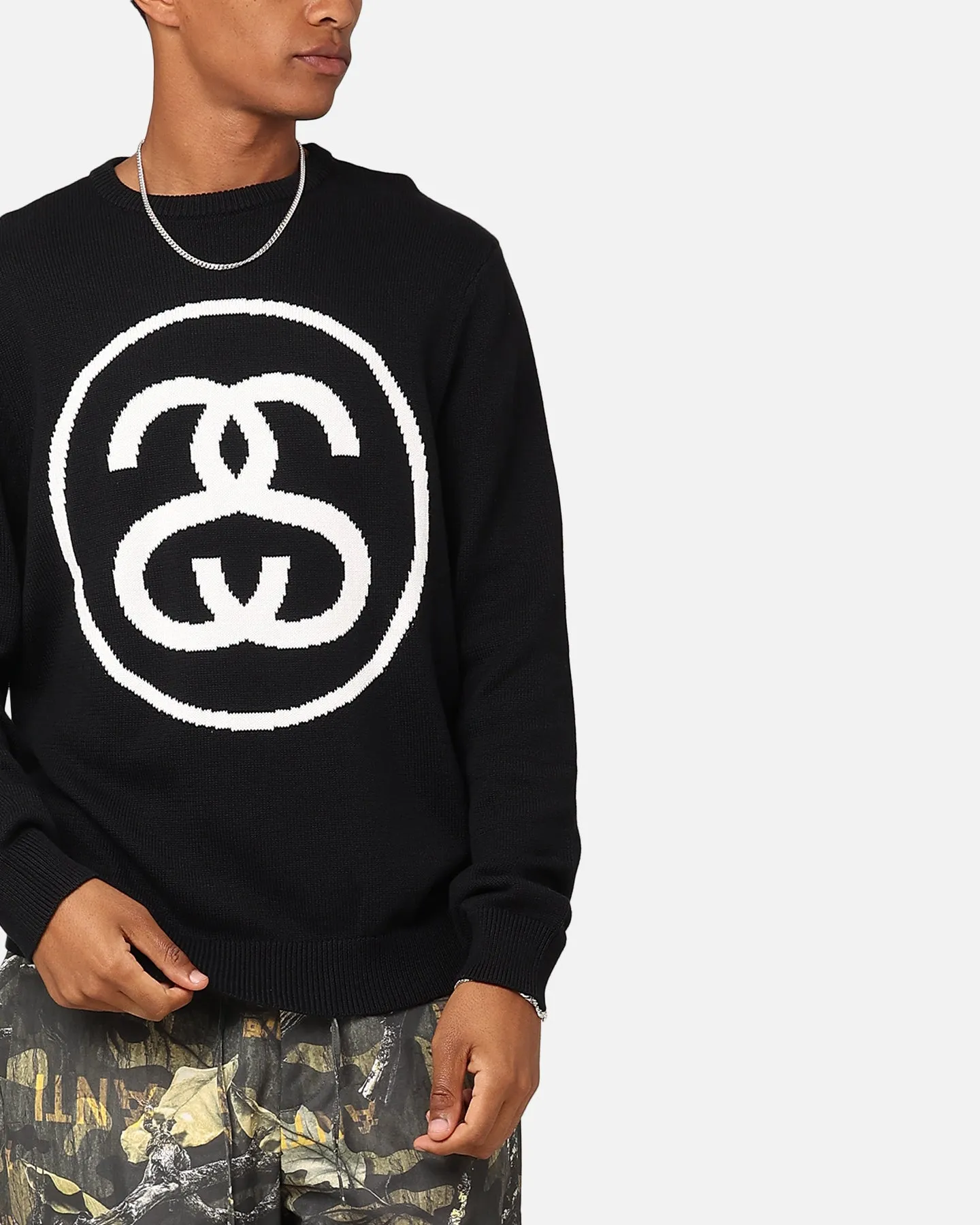 Stussy SS Link Sweater Black