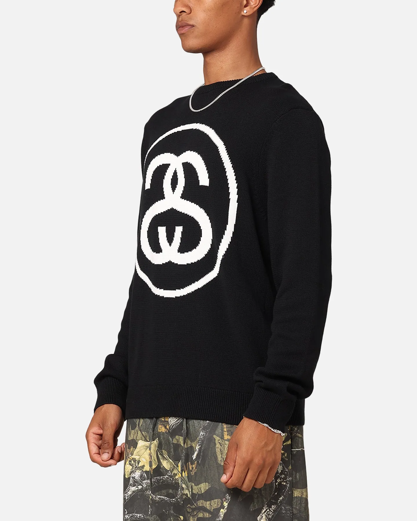 Stussy SS Link Sweater Black