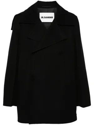 Wool Cashmere Blend Coat